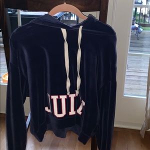 Cute velvet hoodie comfy